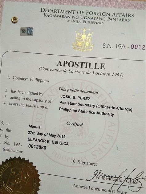 Apostille How To Get It In The Philippines About Philippines