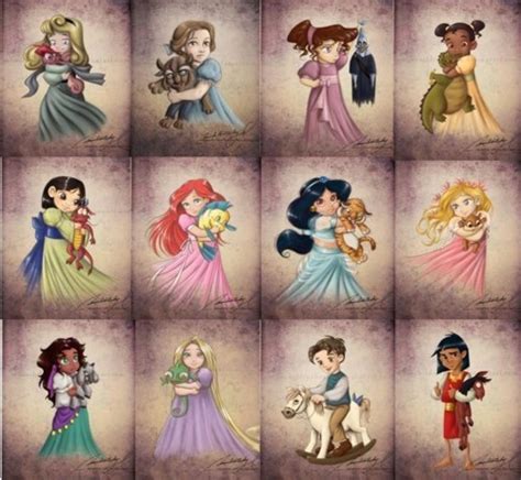 Little Princess Disney Princess Fan Art 23538794 Fanpop