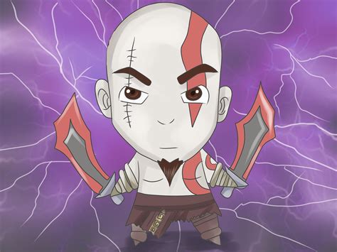 How To Draw Kratos With Pictures Wikihow