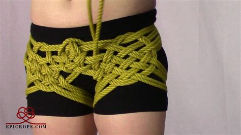 Intermediate Rope Bondage Tutorial The Hip Holster Youtube