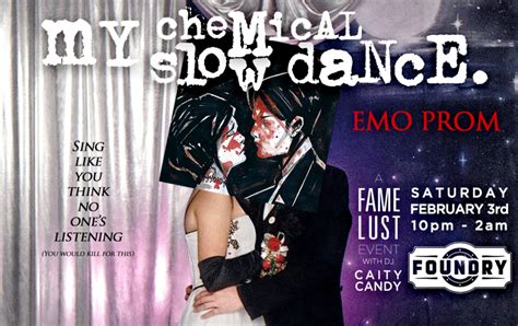 My Chemical Slow Dance Emo Prom Wooder Ice