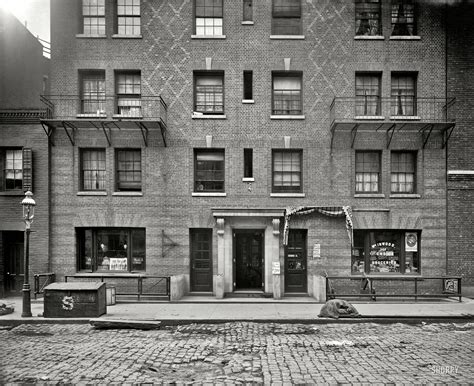 New York City Circa 1905 Exterior Of Tenement The Longer You Look