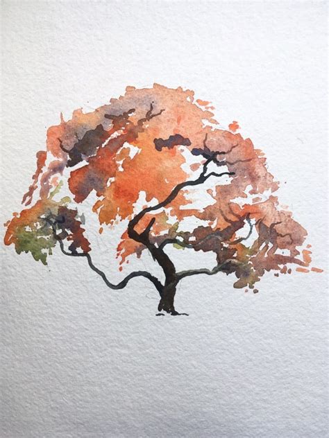 Painting A Japanese Maple In Watercolor By Christopher P Jones Medium