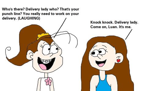 Ayannas Delivery Knock Knock Joke For Luan Loud By Mikejeddynsgamer89