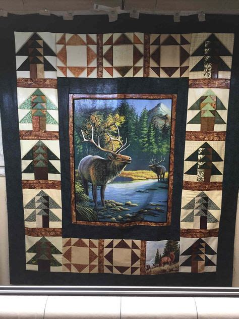 120 Moose Quilt Ideas Wildlife Quilts Animal Quilts Panel Quilts