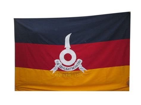 Cotton Sikh Light Infantry Flag At Rs 1550 In Maler Kotla ID 23509982891