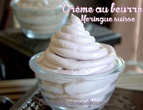 Crème au beurre à la meringue suisse facile