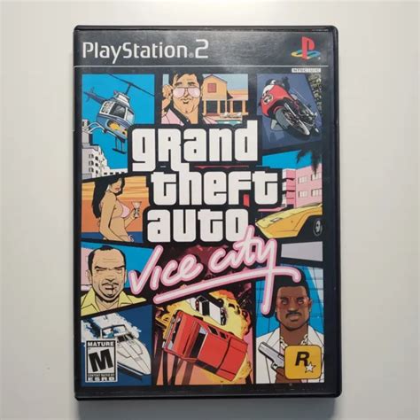 Grand Theft Auto Gta Vice City Ps2 Sony Playstation 2 2002 1032