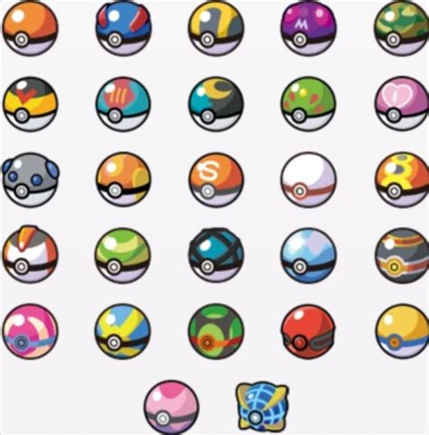 We Need More Pokeball Variety 27 Are Shown Here But Were Only Given