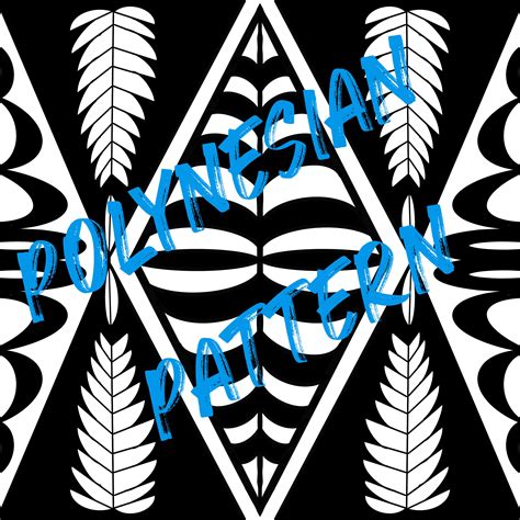 Polynesian Pattern Etsy