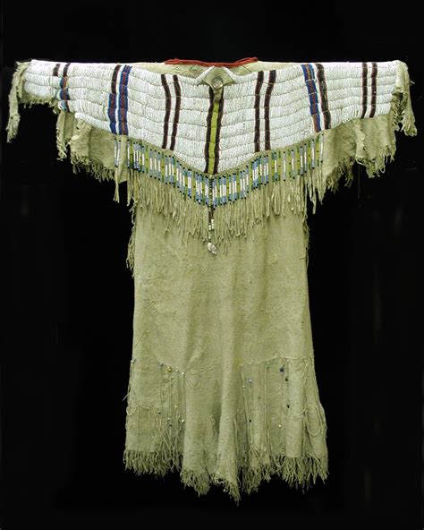 Unknown Yakama Artist Womans Dress C 1880 National Cowboy