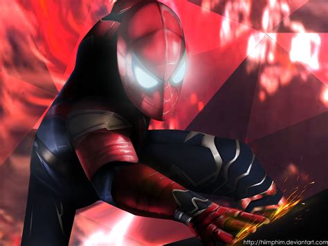 Spiderman New Suit In Avengers Infinity War 4k Artwork Wallpaperhd