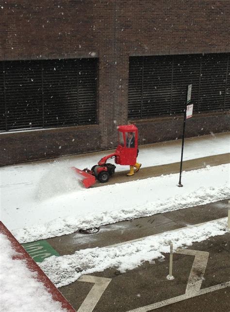 The Guy Who Plows The Snow At My Office Building Has A
