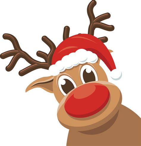 Images Of Clipart Rudolph The Red Nosed Reindeer Cartoon