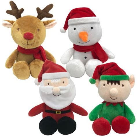Plush Christmas Cuddlies 20cm Wholesale Uk