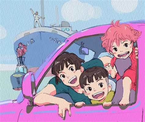 Tombiiwa Fujimoto Ponyo Lisa Ponyo Ponyo Sousuke Ponyo Gake