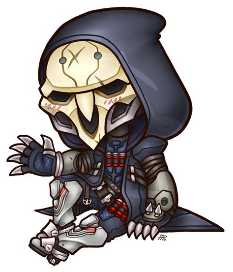 Chibi Overwatch Reaper By Roseannepage On Deviantart