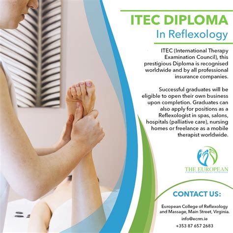 Itec Diploma In Reflexology Ecrm