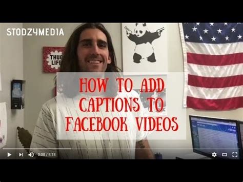 How to put a song on your facebook profile. How to Put Captions On Your Facebook Videos | Stodzyland ...