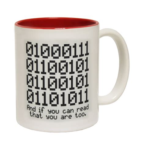binary geek tea coffee mug novelty nerd nerdy geeky programmer birthday t ebay