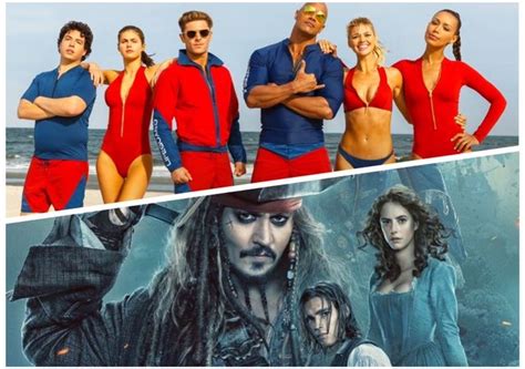 Box Office Collection Of Baywatch And Pirates Of The Caribbean 5 In India