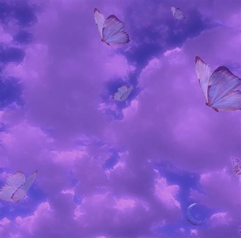 Lavender Pastel Purple Aesthetic Background Butterfly Img Abdul