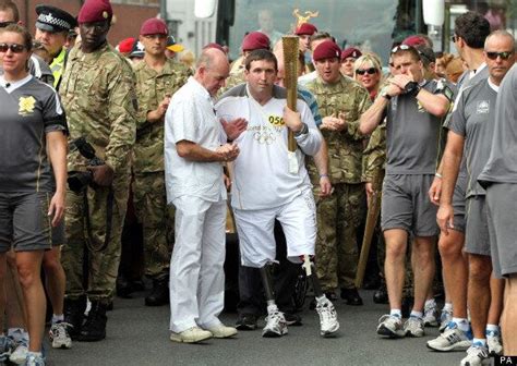London 2012 Ben Parkinson Most Seriously Wounded Soldier In