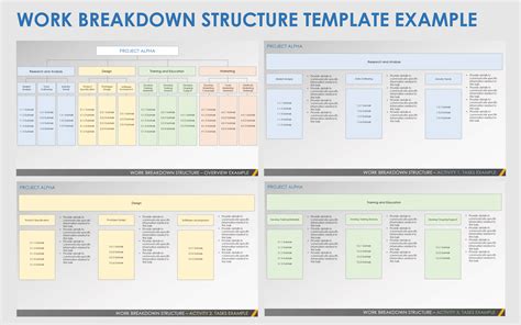 Free Work Breakdown Structure Templates For Powerpoint