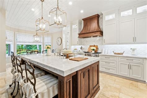 French Country Florida Style Waterview Kitchens