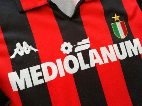 2 days ago · ac milan will meet atlético madrid in a group b clash as both clubs look for their first wins of the champions league on tuesday. AC Milan Home football shirt 1988 - 1989. Sponsored by ...