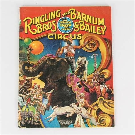 Ringling Bros And Barnum Bailey Circus Souvenir Program