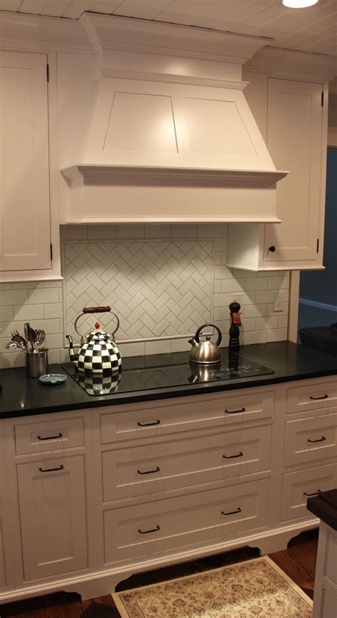 Custom White Wood Hood Kitchen Cabinets The Originals Home Decor