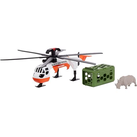 Matchbox Rescue Adventure Set With Vehicle And Animal Figure Safari