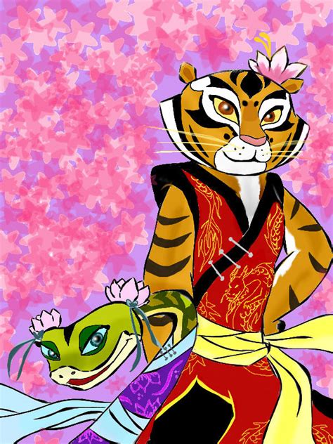 Kung Fu Pandatigress And Viper By Nilusanimationworld On Deviantart