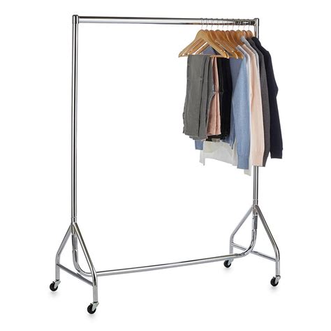 Reinforced Chrome Heavy Duty Clothes Rail Choice Of 3 Ft To 6 Ft Widths