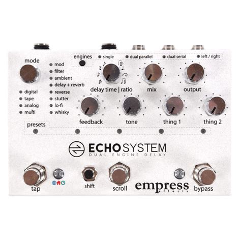 Empress Effects Echosystem Dual Engine Delay Chicago Music Exchange