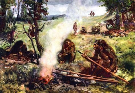 Spear Crafting Prehistoria Hominidos Evolución Humana