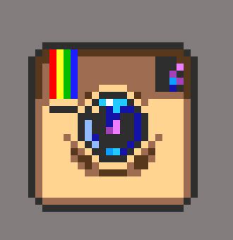 Instagram Logo Pixel Art Maker