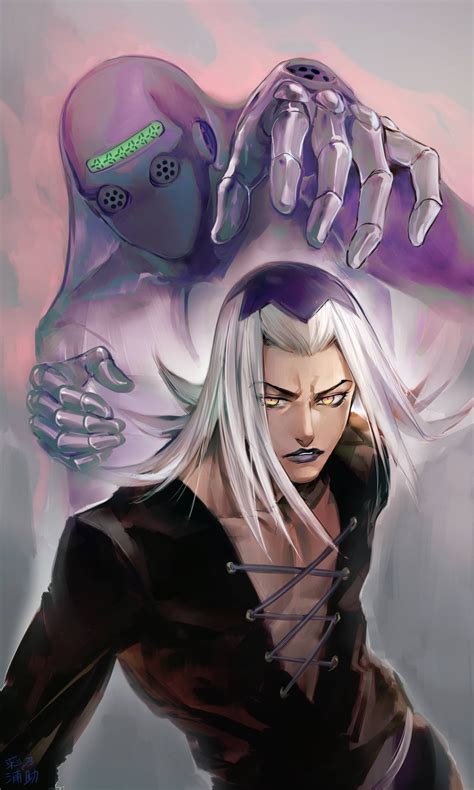 fanart after months of designing and folding over 3,000 pieces of paper, i have finally completed my original 3d origami models of the stardust crusaders! Fanart Abbacchio & Moody Blues : StardustCrusaders