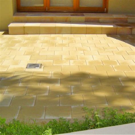 This method of dry construction is easier for the do it yourself type. Adbri Flagstone DIY Pavers