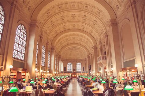 Boston Public Library Reading Room A Photo On Flickriver