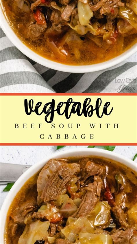 Within a day you are looking and feeling so much better. Vegetable Beef Soup with Cabbage | Recipe | Vegetable beef soup