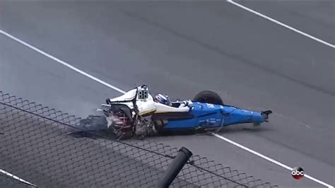 All Indycar Crashes From The 2017 Indianapolis 500 Indianapolis Motor
