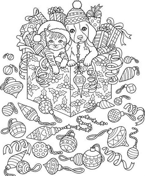 A million christmas cats features 37 drawings of cats. Pin by Ginger Bailey on Colorings (Раскраски) | Christmas ...