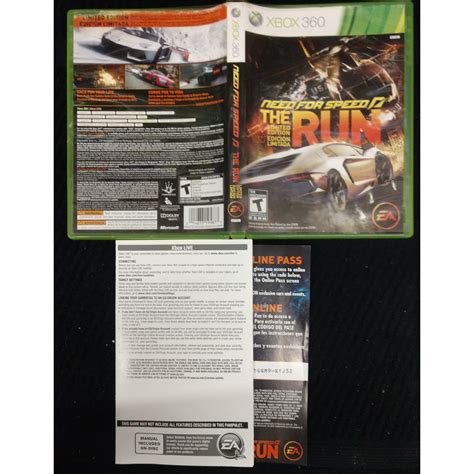 Need For Speed The Run Limited Edition Xbox 360 Case Outlaws 8