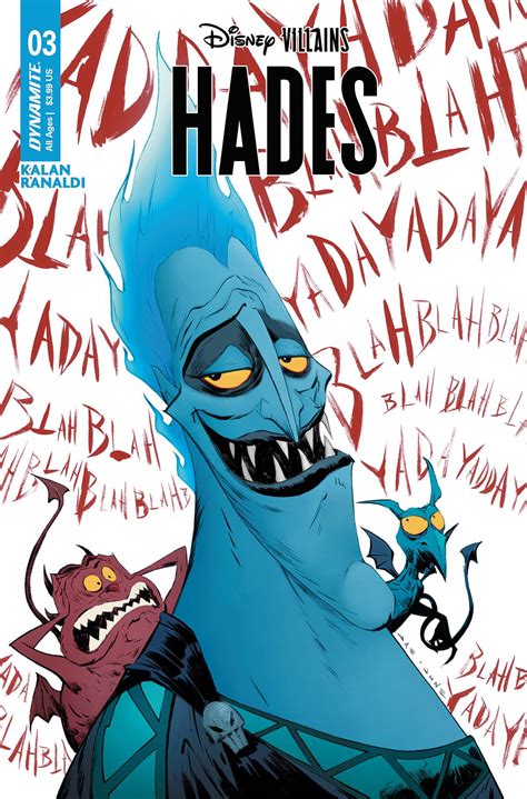 Disney Villains Hades 3 Lee Cover Fresh Comics