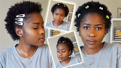 After all, you didn't invest time, money, and in summary, there is an endless variety of protective styles to choose from. 4 Easy Stylish Styles On Short 4c Natural Hair Without ...