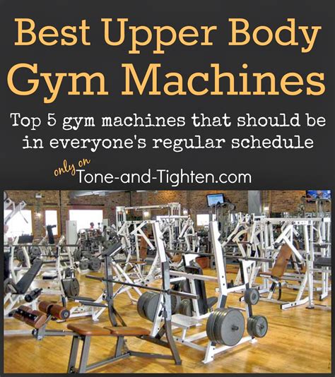 Best Upper Body Gym Machine Exercises The Moves You Need To Be Doing