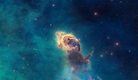 3840x1080 Carina Nebula Courtesy Of The Hubble Telescope Multiwall