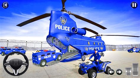 Us Police Car Transport Truck Grand Police Cargo Truck Android